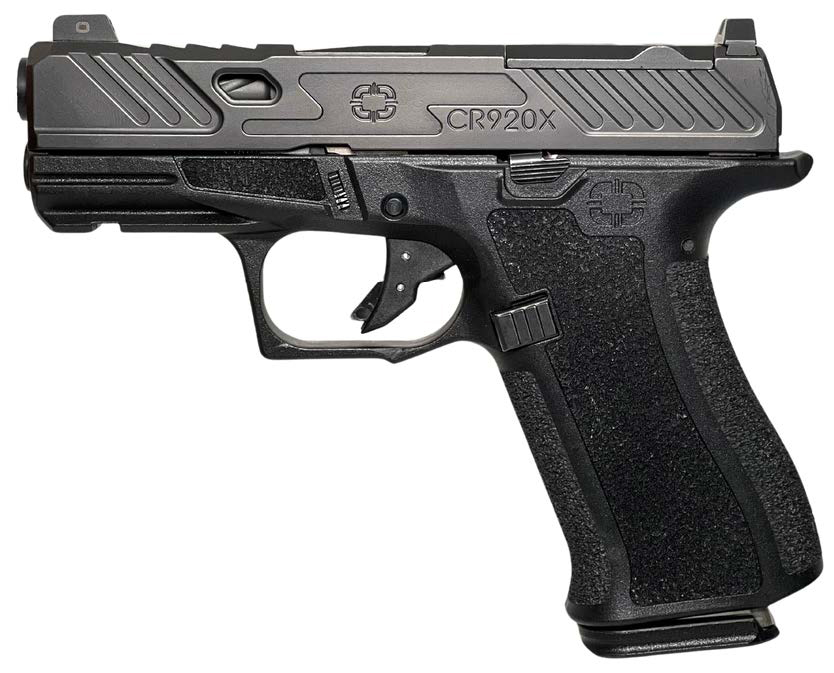 SHAS CR920X 9MM BLK ELITE SLIDE BLK BBL - Pistols